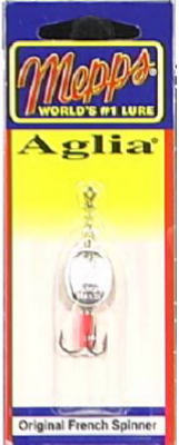 B1-S 0.13 in. Silver Spinner With Treble Hook
