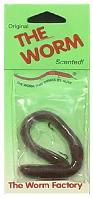6REG-121 6 in. Regular Pumpkin Seed Custom Worm Lure