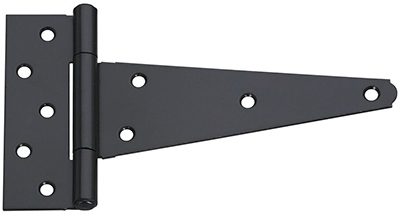 N129-213 8 in. Black Extra Heavy T-Hinge