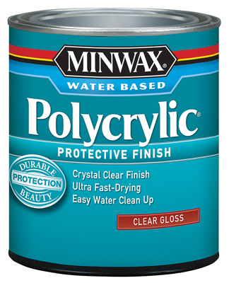 Picture of Minwax 255554444 0.5 Point Gloss Polycrylic Protective Finish