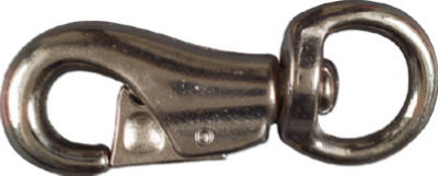 N222-968 1 x 4.12 in. Nickel Cattle Snap