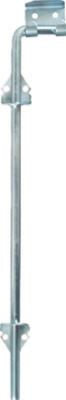 N177-196 0.5 x 18 in. Zinc Adjustable Throw Cane Bolt