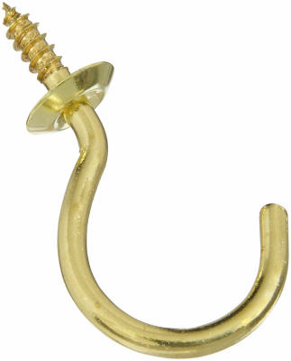 N348-433 0.75 in. Stainless Steel Cup Hook