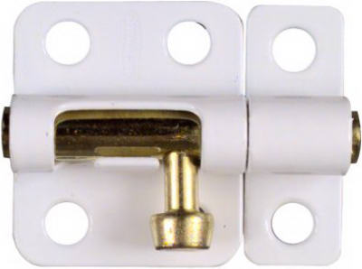 N248-492 2 in. White Window Bolt