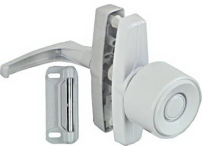 N212-993 White Knob Latch