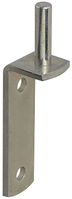 N131-375 0.5 in. Zinc Gate Pintle