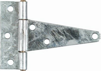 N129-338 4 in. Hot Dipped Galvanized Extra Heavy T Hinge