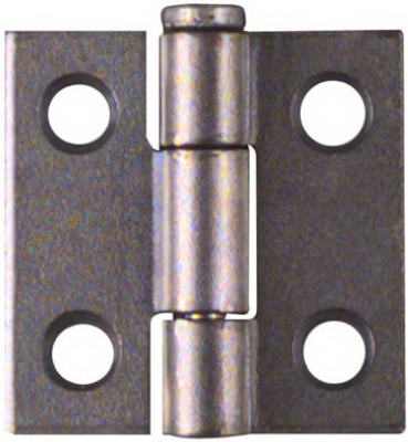 N141-606 1 x 1 in. Zinc Light Narrow Hinge