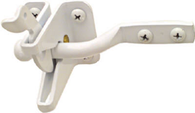 N262-105 White Automatic Gate Latch