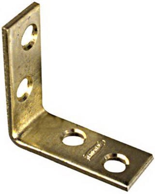 N190-827 1.5 x 0.63 in. Corner Iron, Pack - 4