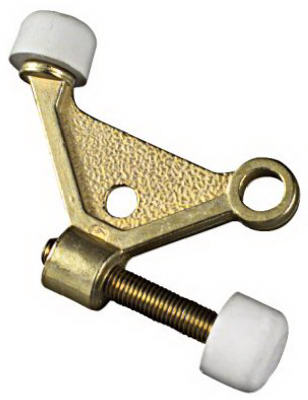 N154-526 Bright Brass Hinge Pin Door Stop -  STANLEY, 660142