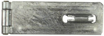 N102-764 4.5 in. Galvanized Safety Hasp, With Brass Pin