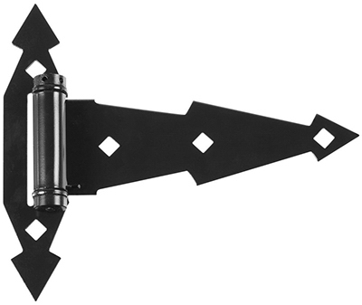 N165-472 7 in. Ornamental Spring T-Hinge