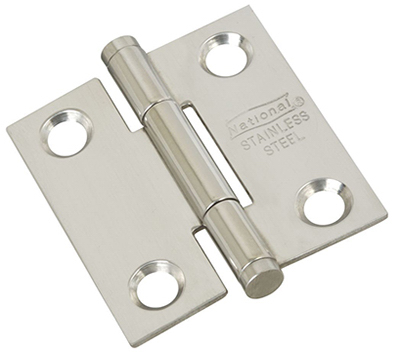 N276-956 1.5 in. Stainless Steel Door Hinge