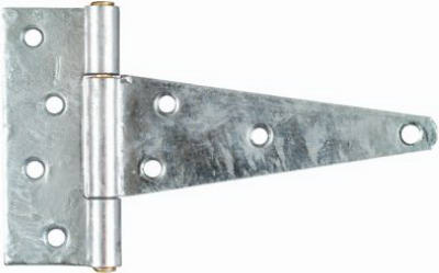 N129-395 5 in. Hot Dipped Galvanized Extra Heavy T Hinge