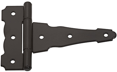 N881-904 4 in. Ornamental & Reversible T-Hinge