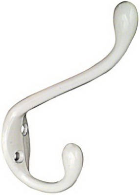 N266-056 Heavy Duty Garment Hook - White