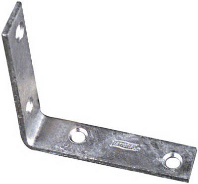 N208-769 3 x 0.38 in. Galvanized Corner Brace