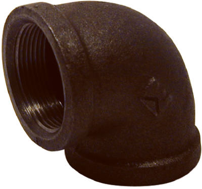 B-L9001 0.13 in. Black 90 Degree Elbow