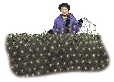 47893-88 70 Light, 4 x 6 ft. Micro LED Net Light Set, Cool White