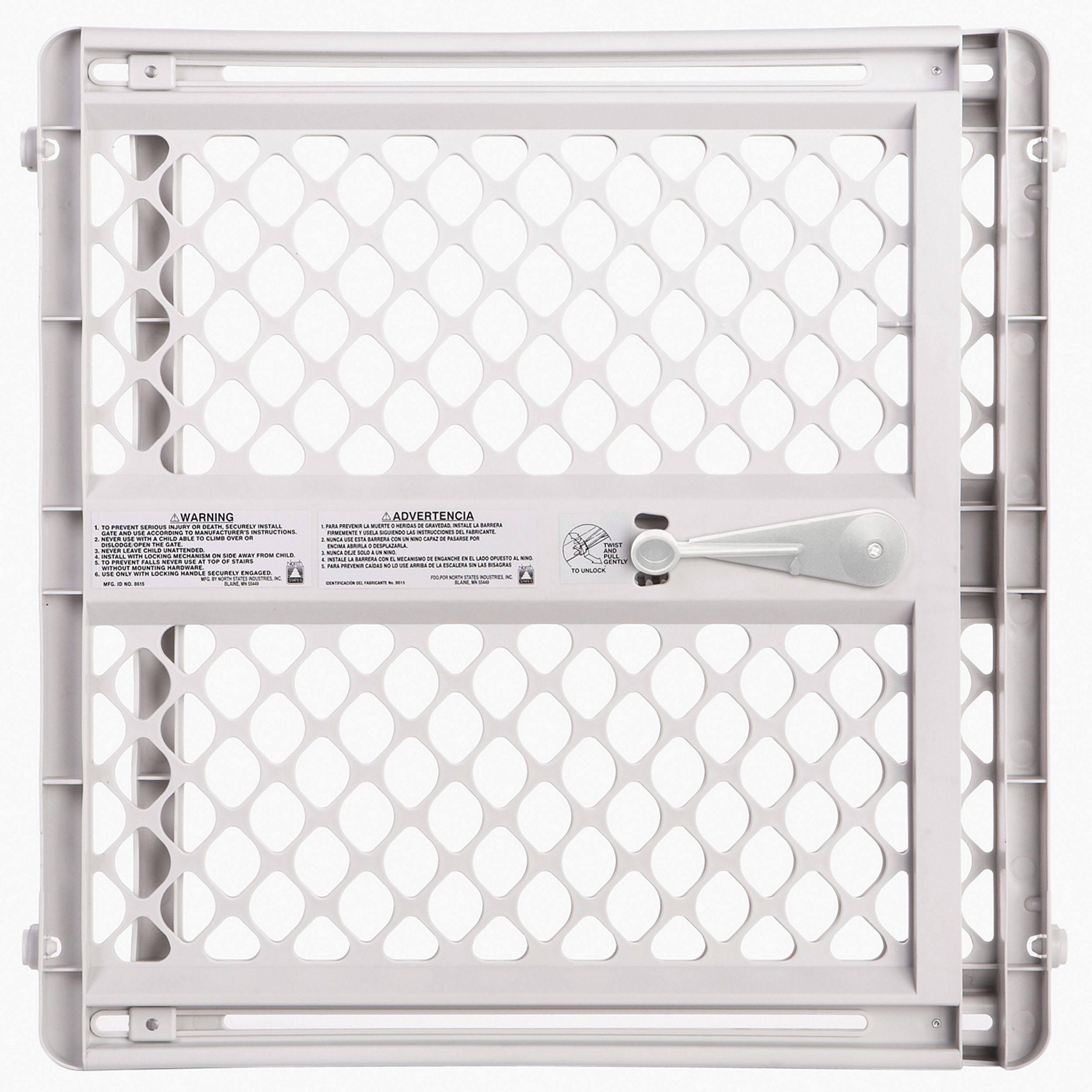 Picture of North States 8615 Supergate Light Gray Classic Gate