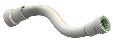 33784 0.50 in. PVC Lock Flex Repair Push On Coupling