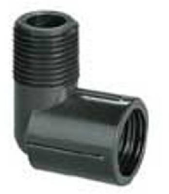 37164 0.75 in. MNPT x FNPT - 90 Degree, Swing Joint Elbow