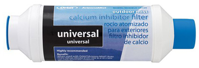 Universal Plastic Calcium Inhibitor Filter 1 pk