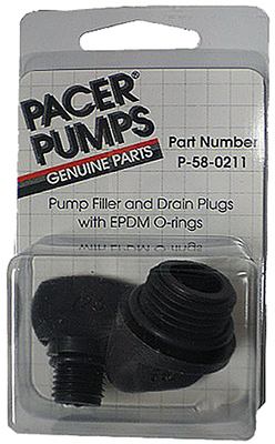 Picture of Pacer Pumps P-58-0211 Drain & Fill Pump Plug Kit