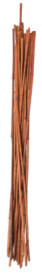 89784 Bamboo Plant Stakes - Natural - 5 ft. - Pack of 12 - Durable Garden Support
