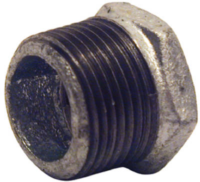 G-BUS2010 Galvanized Hex Bushing, 2 x 1 in., 5PK