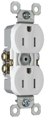 Picture of Pass & Seymour 3232TRWRWCC8 Duplex Receptacle- 15A- 125V- White