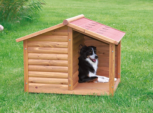 Picture of TRIXIE Pet Products 39511 Rustic Dog House&#44; Medium