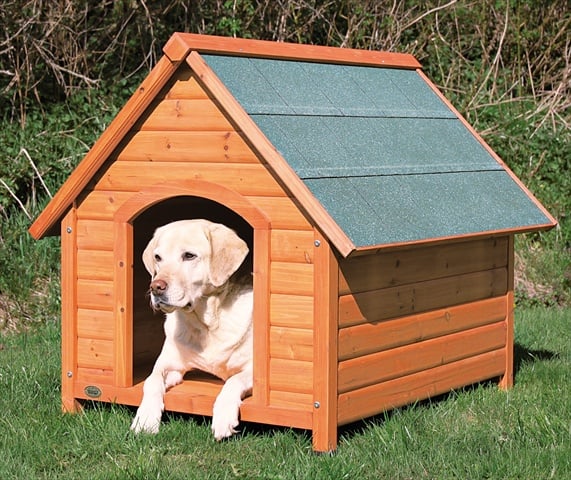 Picture of TRIXIE Pet Products 39532 Log Cabin Dog House- Large