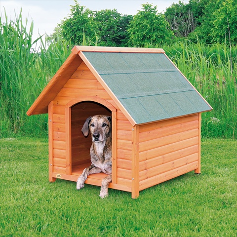 Picture of TRIXIE Pet Products 39533 Log Cabin Dog House- Extra Large