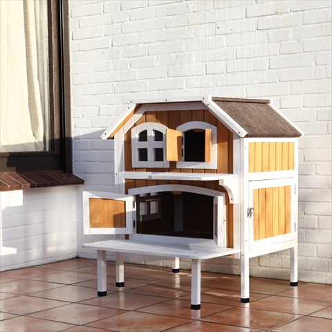 Picture of TRIXIE Pet Products 44095 2-Story Cat Cottage