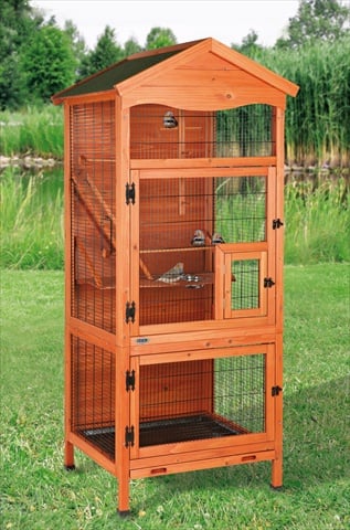Picture of TRIXIE Pet Products 55951 Aviary Bird House - Glazed Pine
