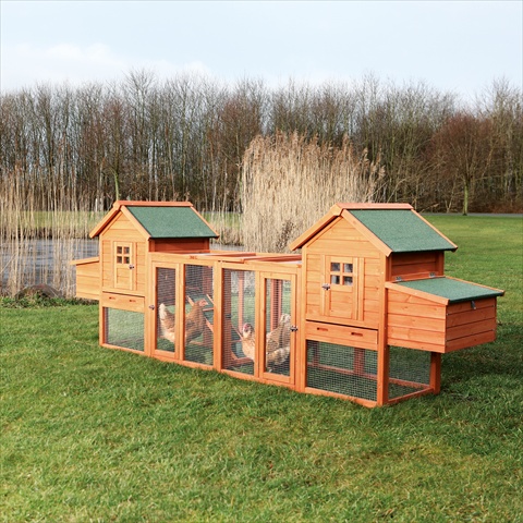 Picture of TRIXIE Pet Products 55968 Chicken Coop Duplex With Outdoor Run