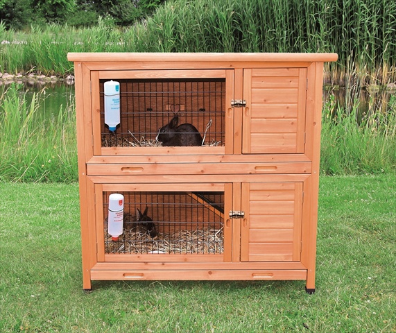 Picture of TRIXIE Pet Products 62402 2-in-1 Rabbit Hutch