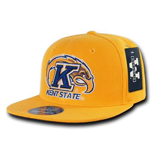 Picture of W Republic College Snapback Kent State University&#44; Gold