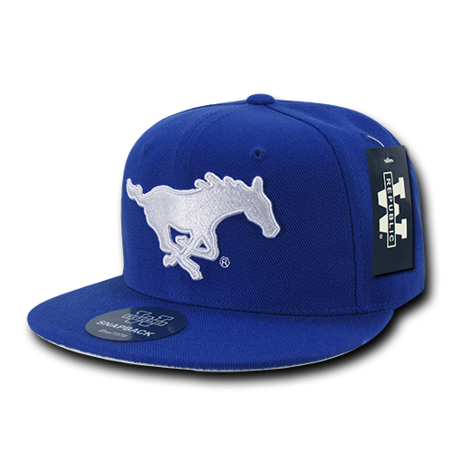Picture of W Republic College Snapback Southern Methodist University- Royal Blue