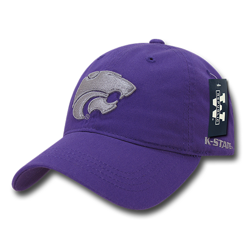 Picture of W Republic College Polo Low Profile Cap Kansas state University- Purple