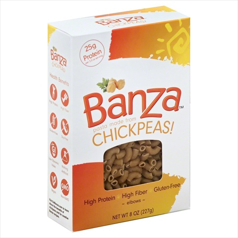 Picture of BANZA PASTA CHICKPEA ELBOWS-8 OZ -Pack of 6