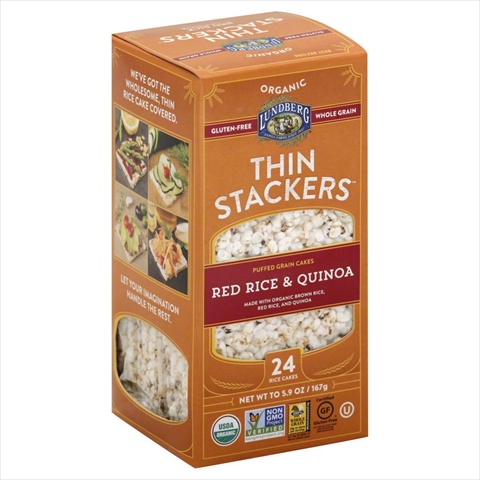 Picture of LUNDBERG THIN STACKR RED RICE QUIN-5.9 OZ -Pack of 6