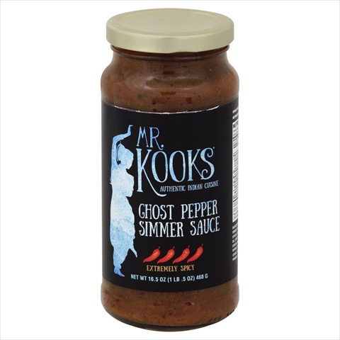 SAUCE CURRY GHOST PEPPER-16.5 OZ -Pack of 6