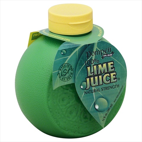 Picture of POMPEII JUICE LIME 100%-13 OZ -Pack of 12