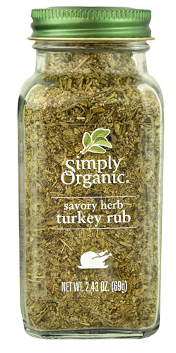 Picture of SIMPLY ORGANIC SPICE TURKEY RUB-2.43 OZ -Pack of 6