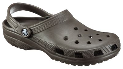 Picture of Crocs 10001-200-009 Classic Clogs For Men&#44; Chocolate - 9 Medium