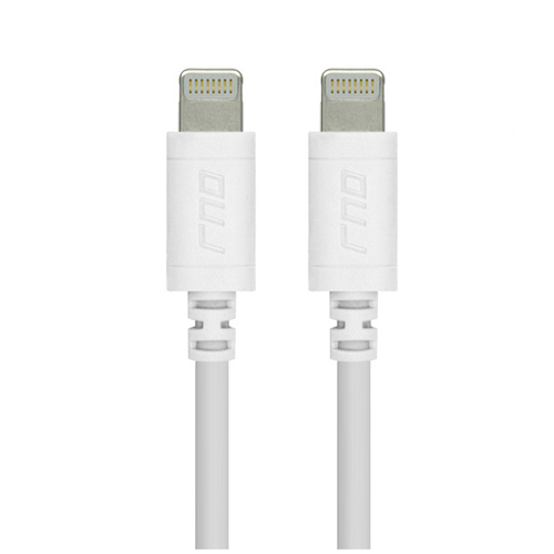 Picture of RND Accessories 2X Apple Certified Lightning Data Sync And Charge To Usb Cable 6 ft. - White- Set of 2