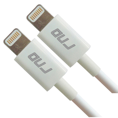 Picture of RND Accessories 2X Apple Certified Lightning To USB Cable 1.5 ft. Data Sync And Charge 8-Pin Cable - White- Set of 2